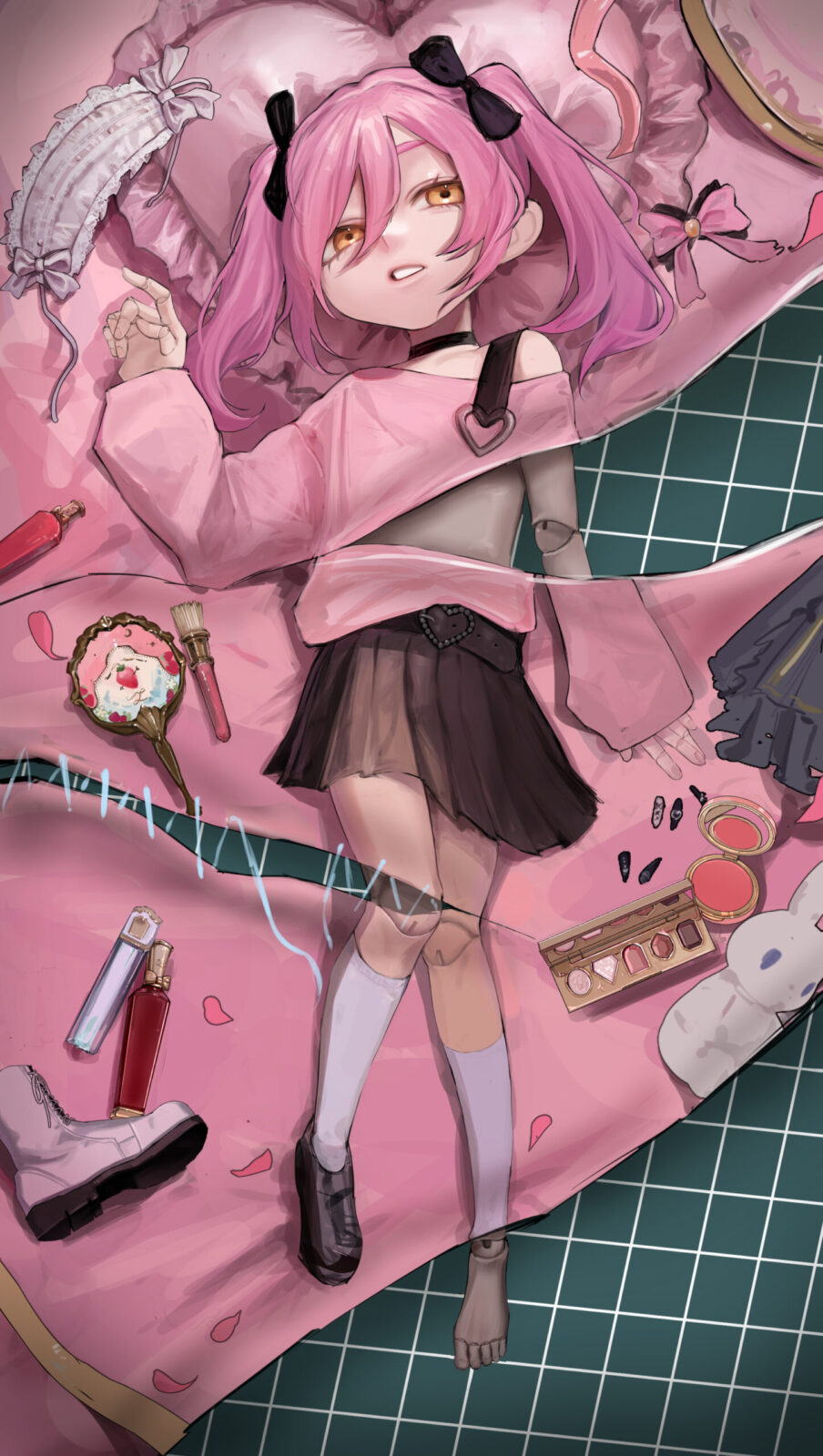 縦①